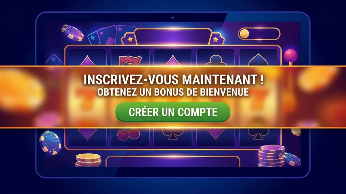 Inscription avec bonus